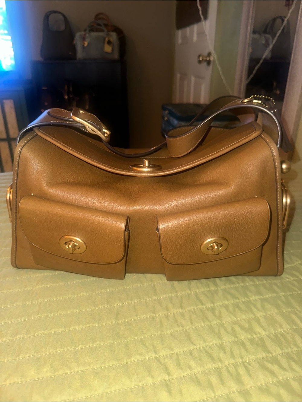 Coach haversack bag
